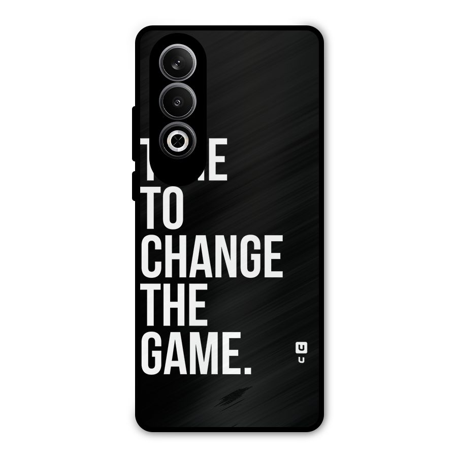 Time to Change the Game Metal Back Case for OnePlus Nord CE4
