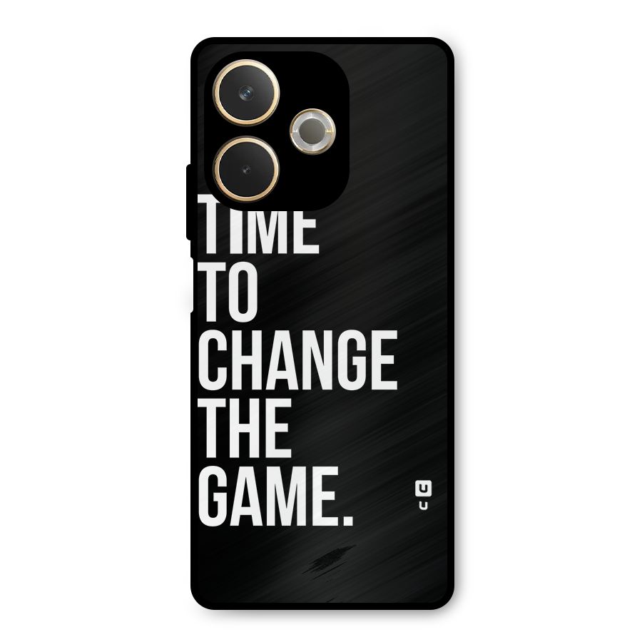 Time to Change the Game Metal Back Case for Oppo A5 Pro