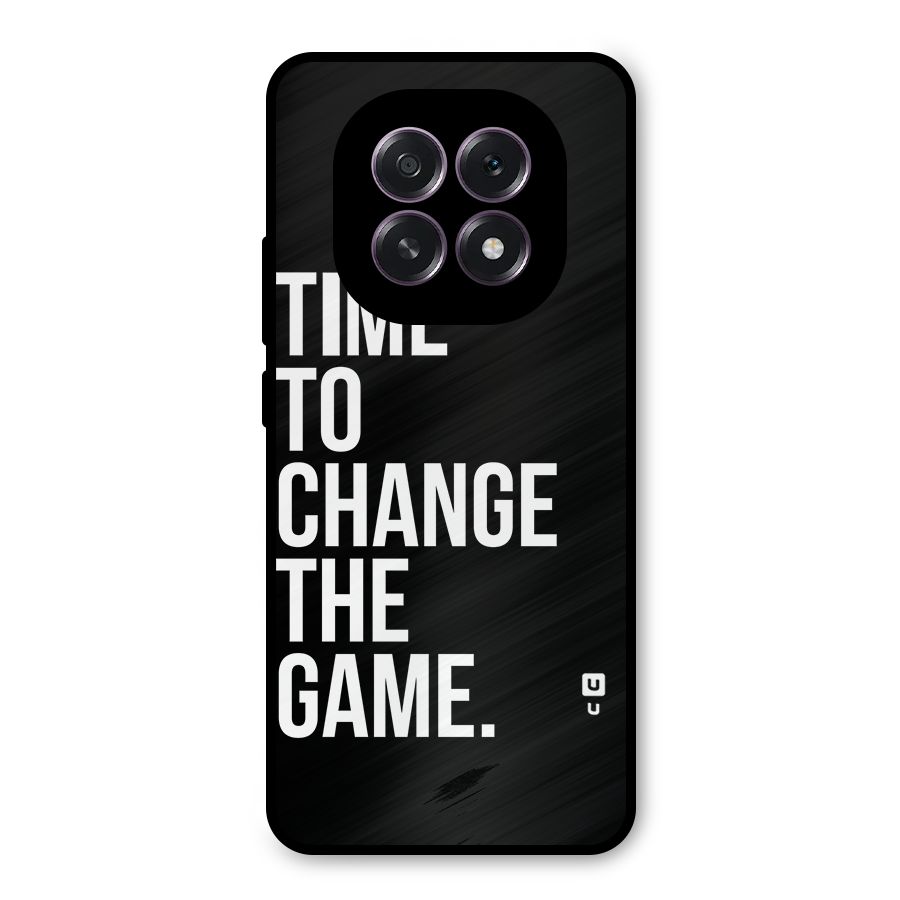 Time to Change the Game Metal Back Case for Oppo F29