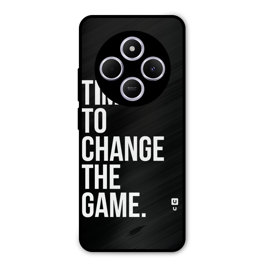 Time to Change the Game Metal Back Case for Poco C75 5G