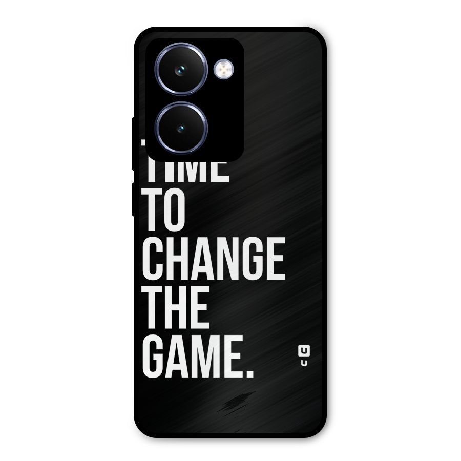 Time to Change the Game Metal Back Case for Realme P3 Ultra