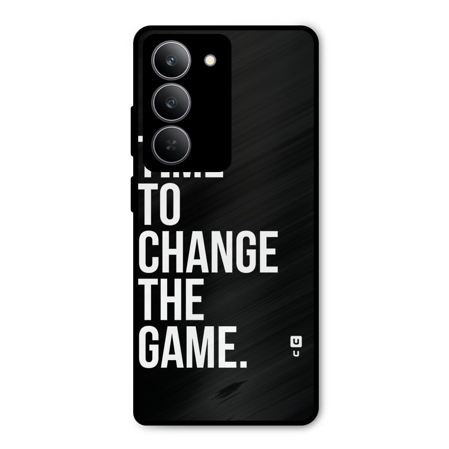 Time to Change the Game Metal Back Case for Realme P3x