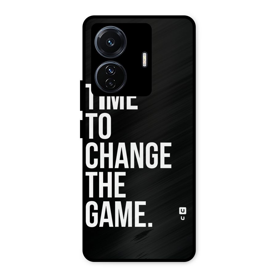 Time to Change the Game Metal Back Case for Vivo T1 Pro