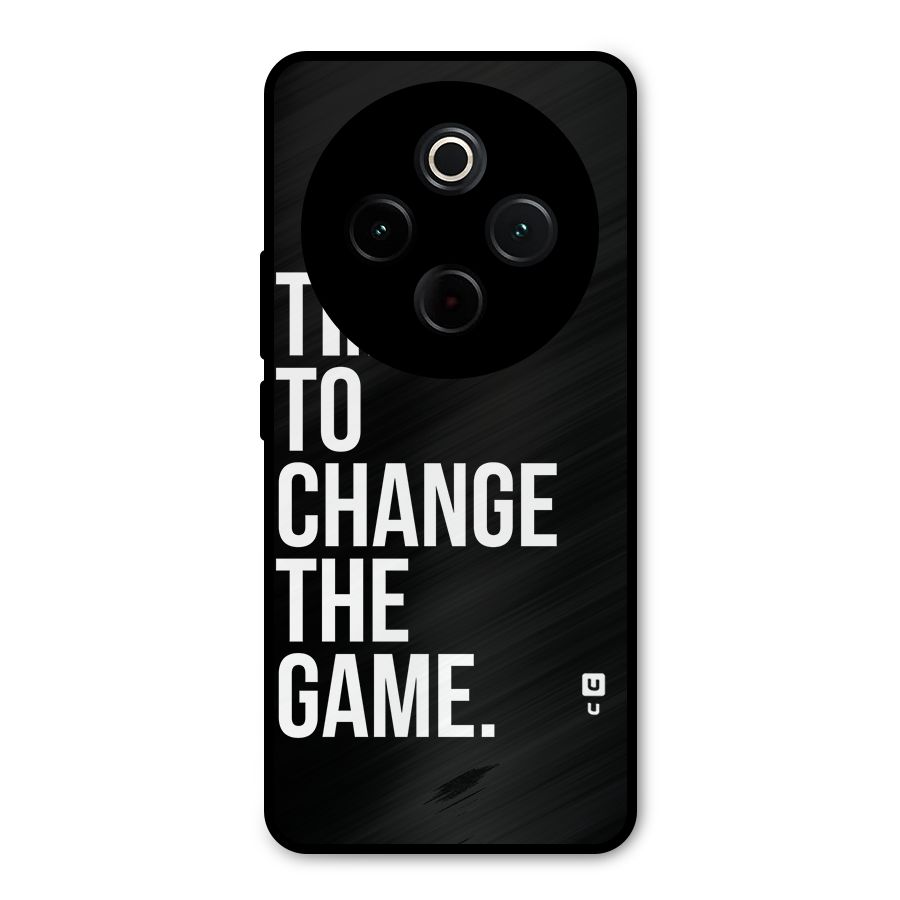 Time to Change the Game Metal Back Case for Vivo T4