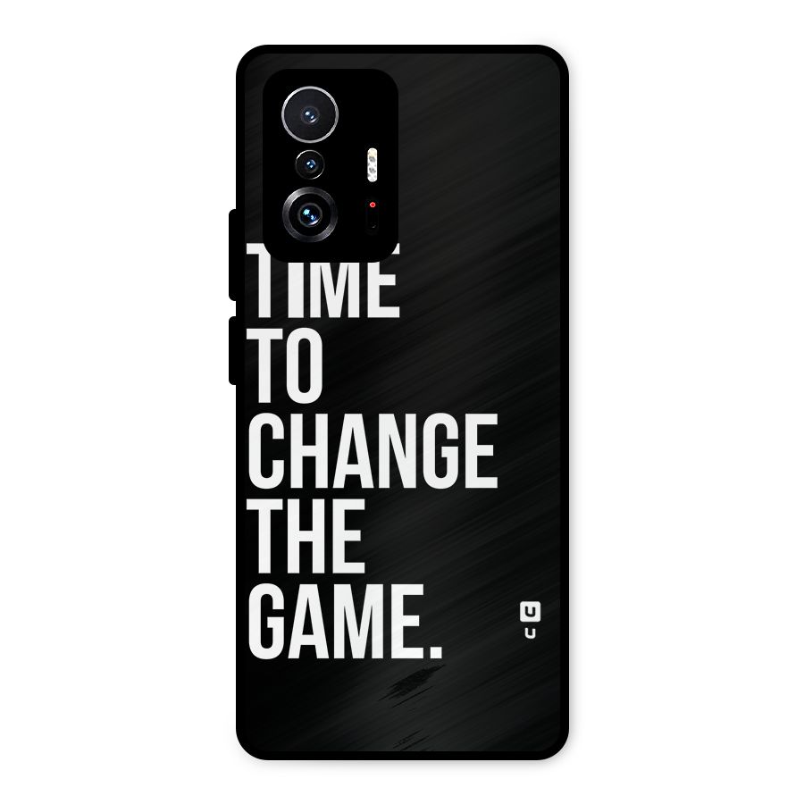 Time to Change the Game Metal Back Case for Xiaomi 11T Pro