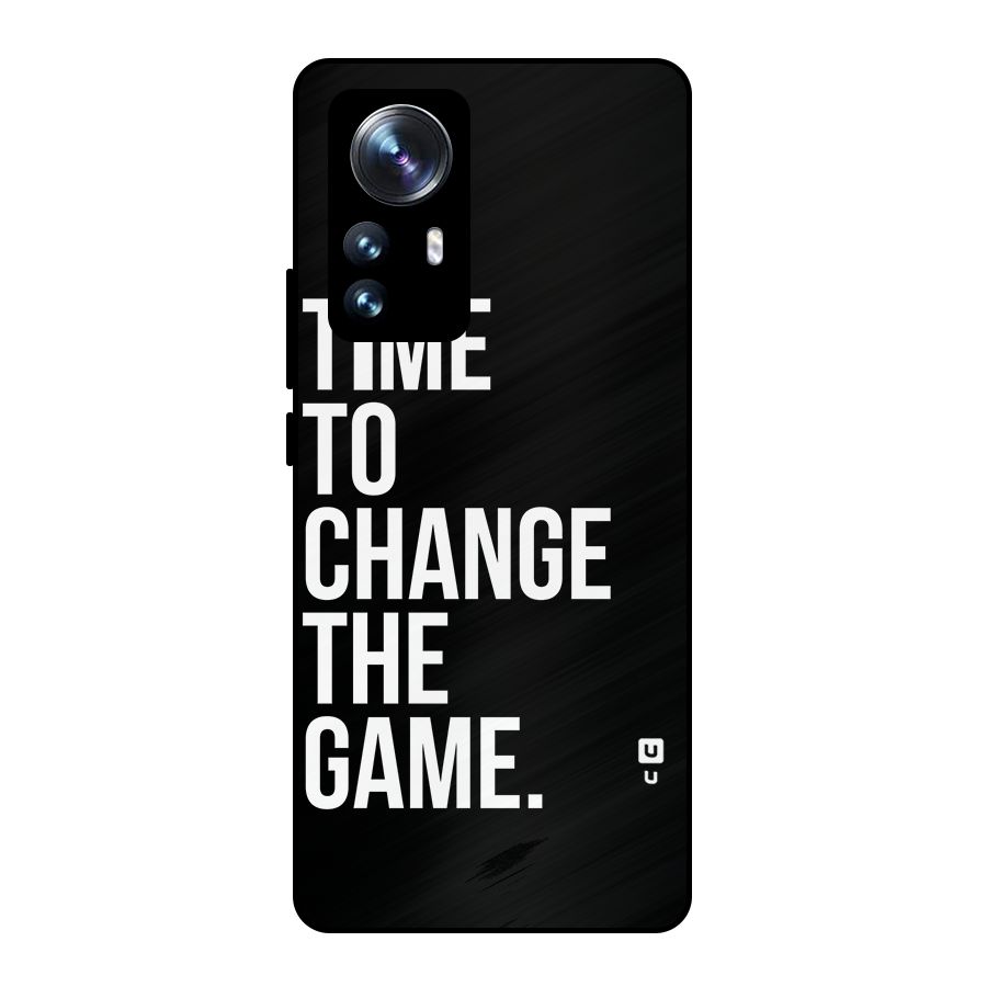 Time to Change the Game Metal Back Case for Xiaomi 12 Pro