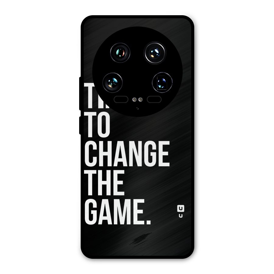 Time to Change the Game Metal Back Case for Xiaomi 14 Ultra