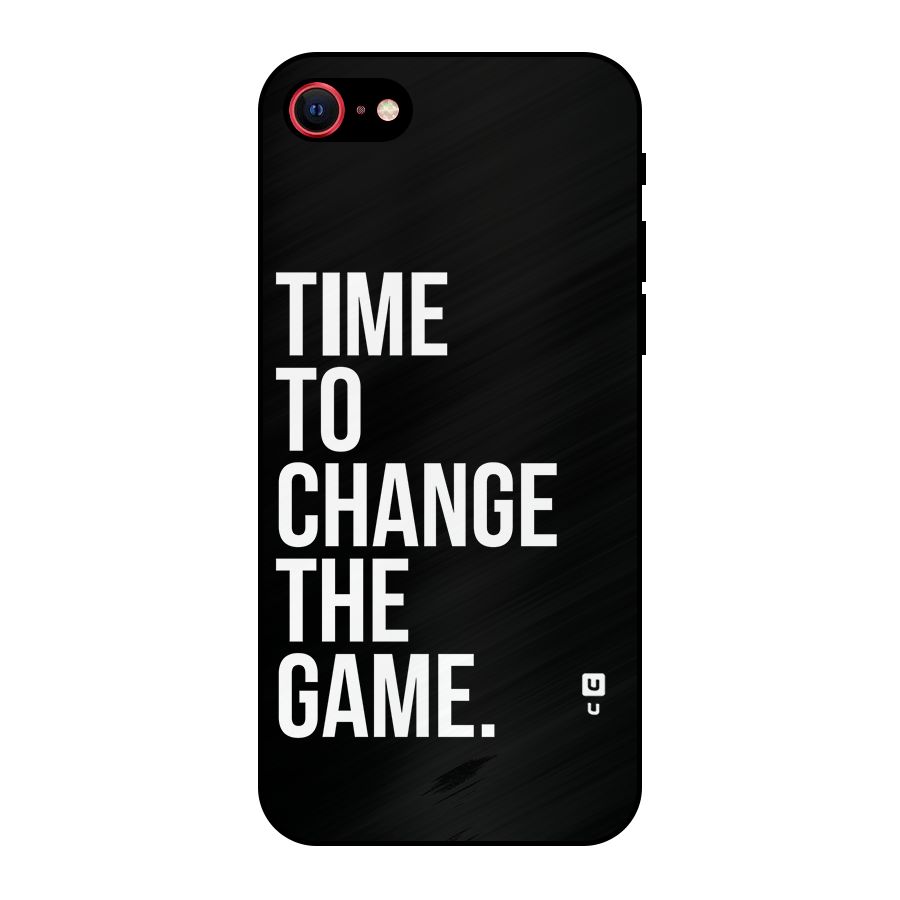 Time to Change the Game Metal Back Case for iPhone 7