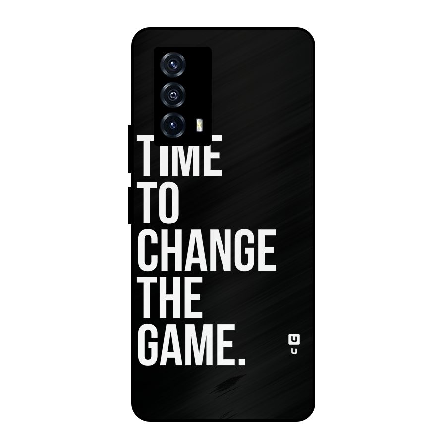 Time to Change the Game Metal Back Case for iQOO Z5