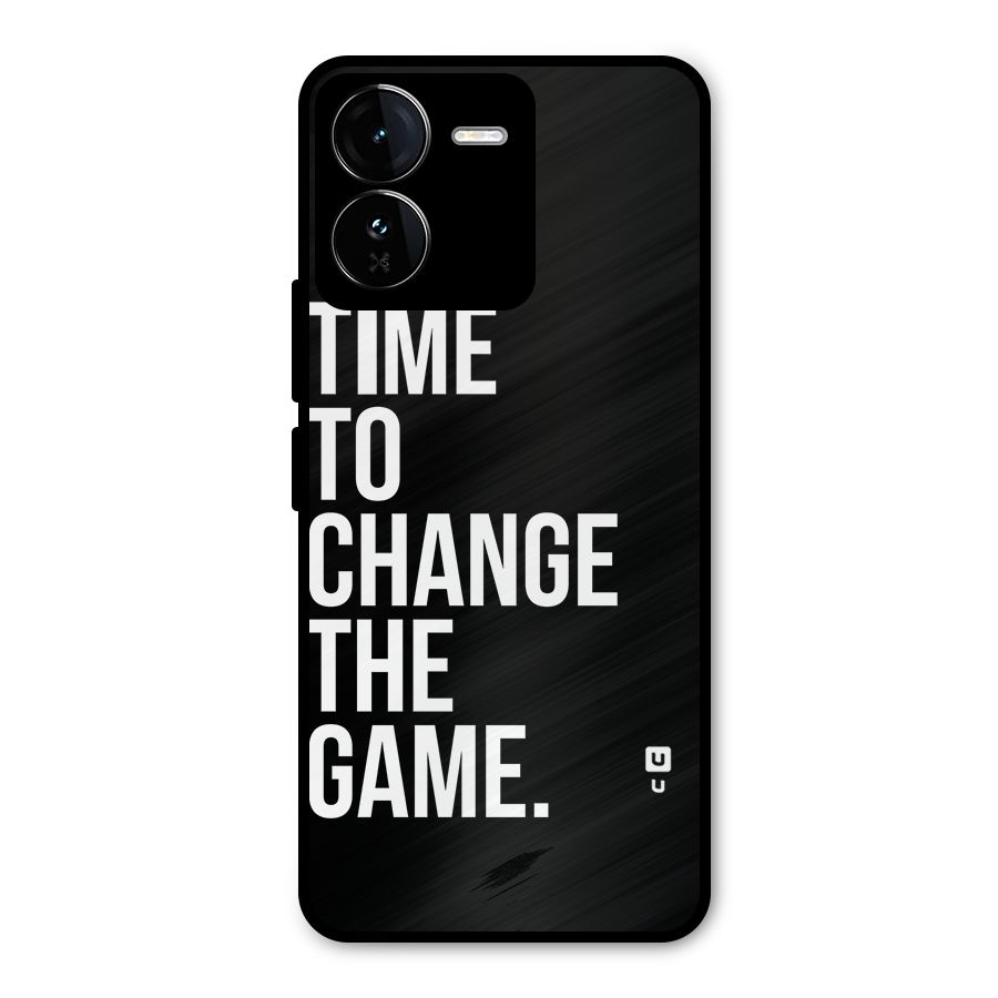 Time to Change the Game Metal Back Case for iQOO Z9
