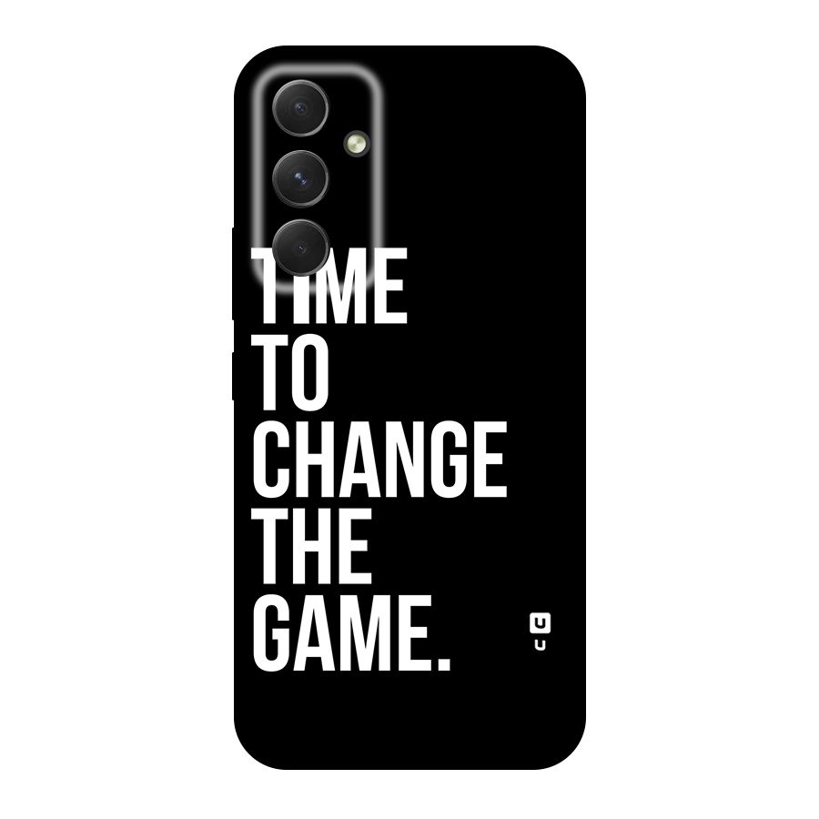 Time to Change the Game Original Polycarbonate Back Case for Galaxy A54