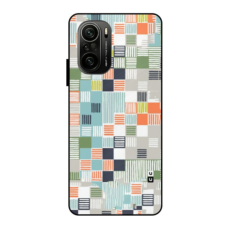 Tiny Boxes Stripes Metal Back Case for Mi 11X Pro