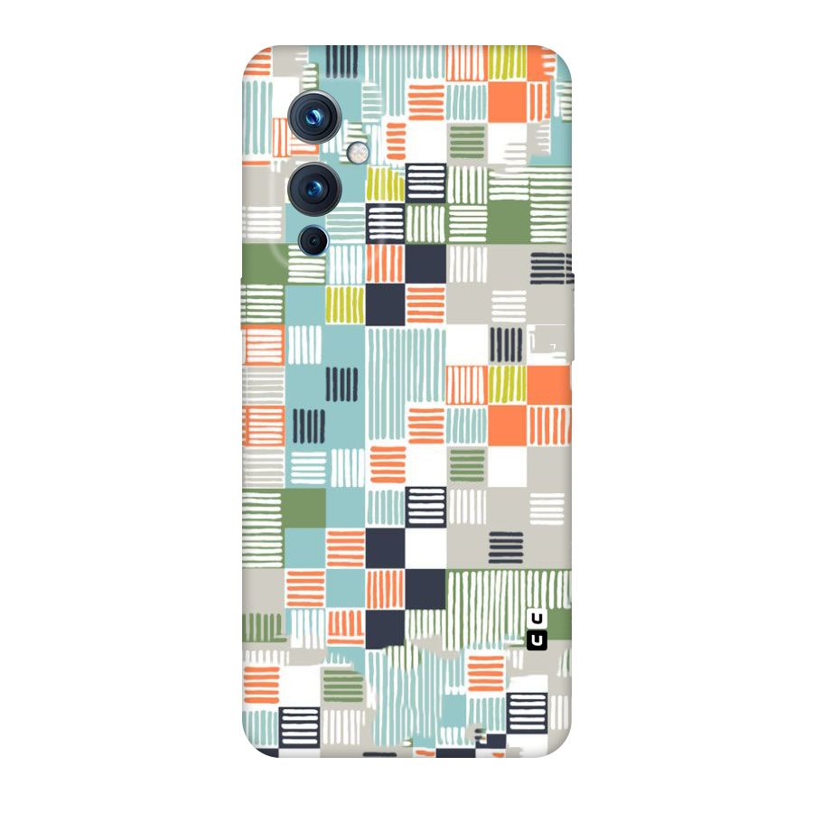 Tiny Boxes Stripes Original Polycarbonate Back Case for OnePlus 9