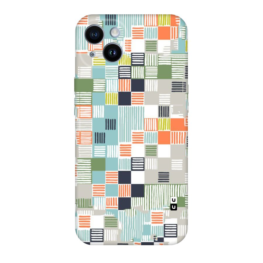 Tiny Boxes Stripes Original Polycarbonate Back Case for iPhone 14