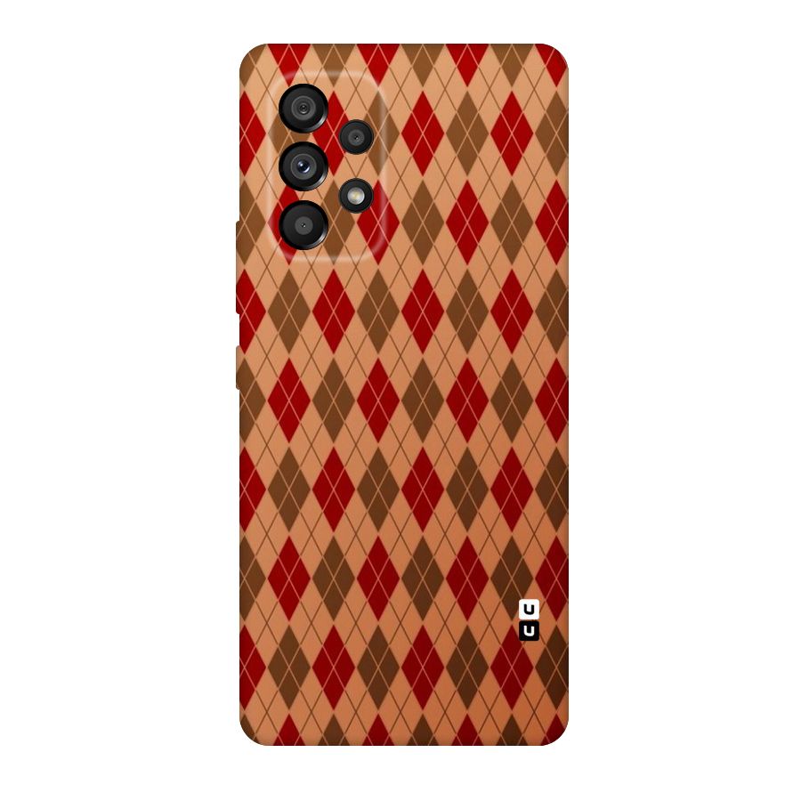 Tiny Checks Diamond Original Polycarbonate Back Case for Galaxy A53 5G