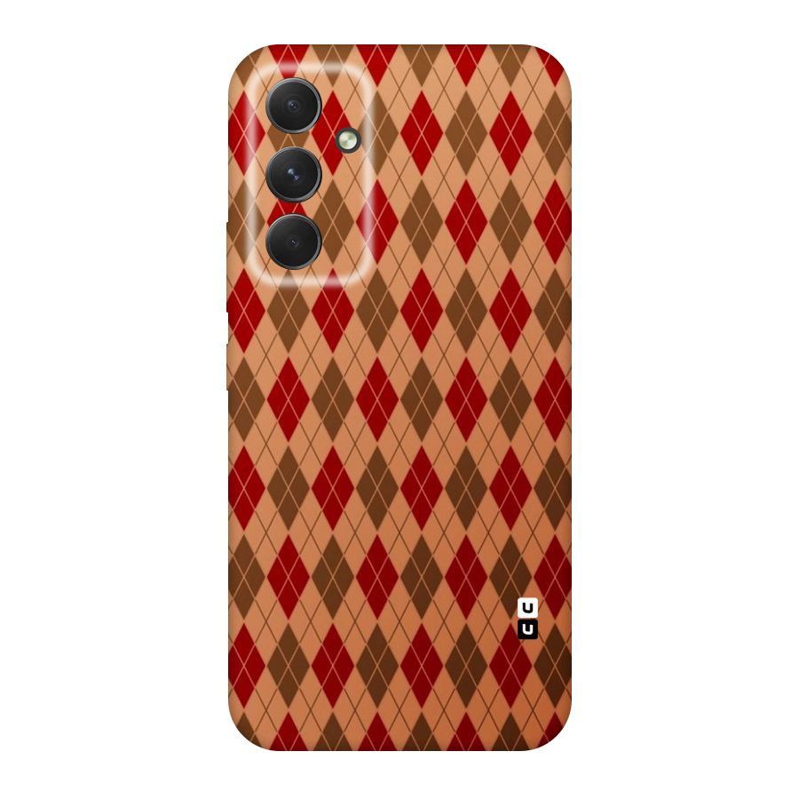 Tiny Checks Diamond Original Polycarbonate Back Case for Galaxy A54