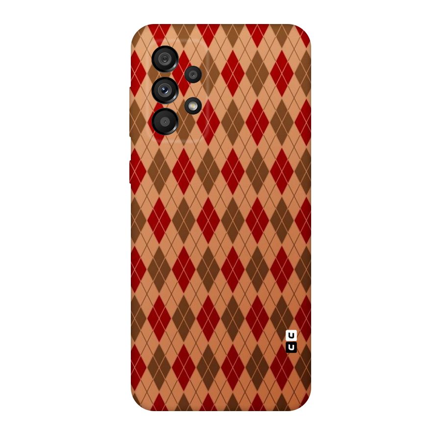 Tiny Checks Diamond Original Polycarbonate Back Case for Galaxy A73 5G
