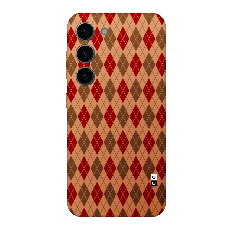 Tiny Checks Diamond Original Polycarbonate Back Case for Galaxy S23