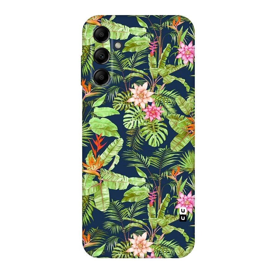 Tiny Flower Leaves Original Polycarbonate Back Case for Galaxy A14 5G