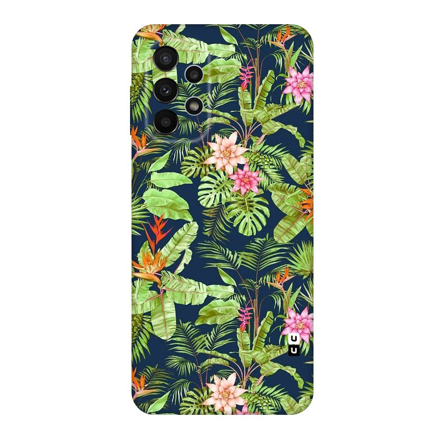 Tiny Flower Leaves Original Polycarbonate Back Case for Galaxy A23