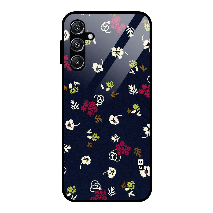 Tiny Flowers Glass Back Case for Galaxy M34 5G