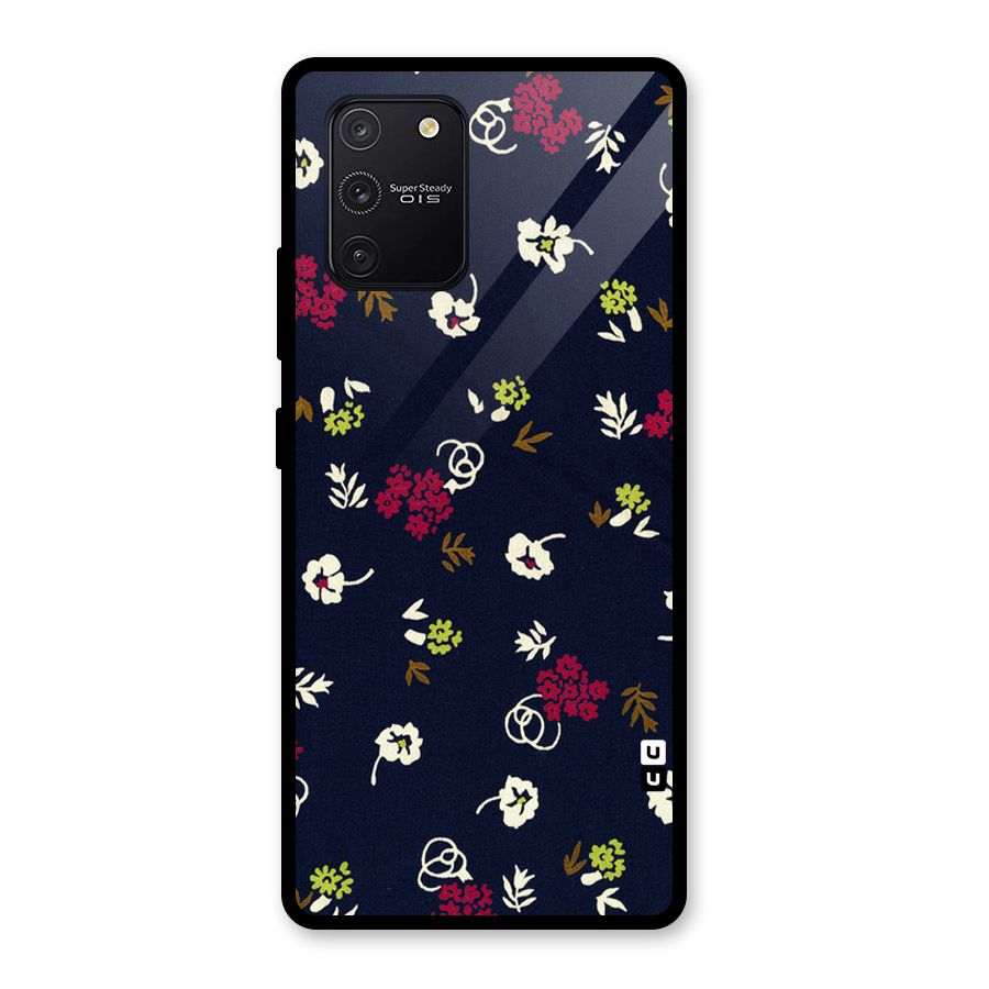 Tiny Flowers Glass Back Case for Galaxy S10 Lite