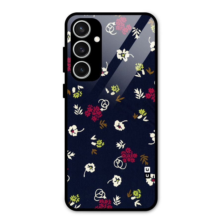 Tiny Flowers Glass Back Case for Galaxy S23 FE