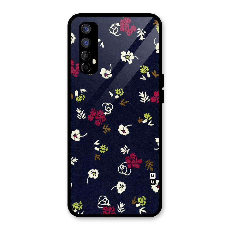 Tiny Flowers Glass Back Case for Realme Narzo 20 Pro