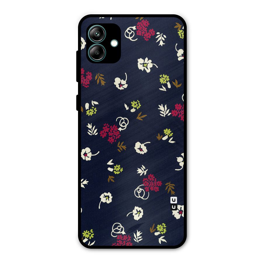 Tiny Flowers Metal Back Case for Galaxy A04