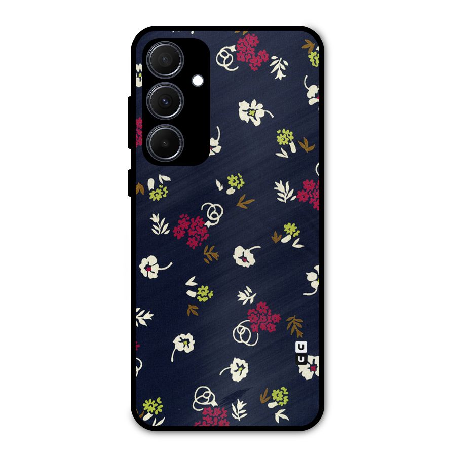 Tiny Flowers Metal Back Case for Galaxy A35