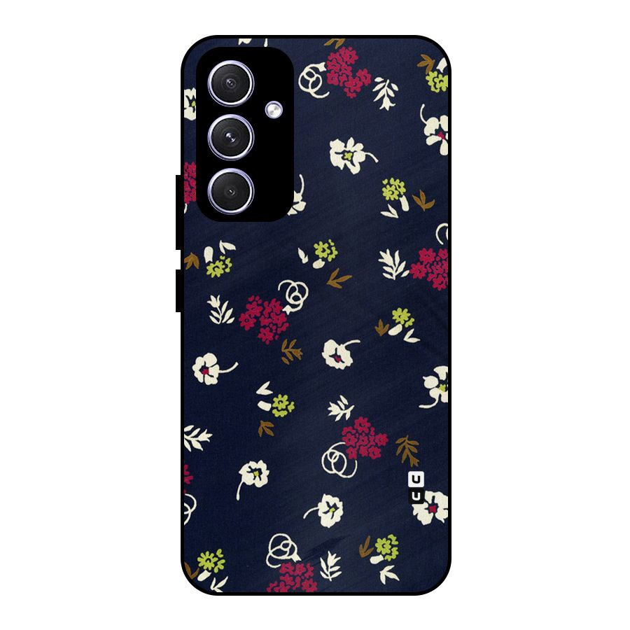 Tiny Flowers Metal Back Case for Galaxy A54