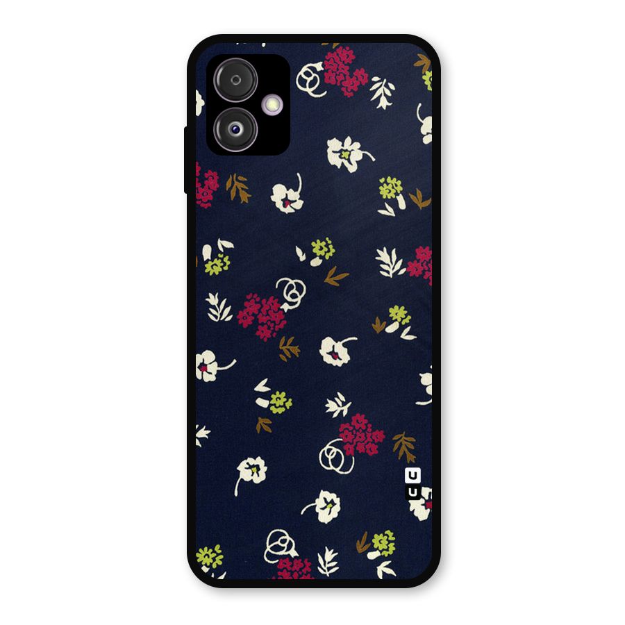 Tiny Flowers Metal Back Case for Galaxy F14