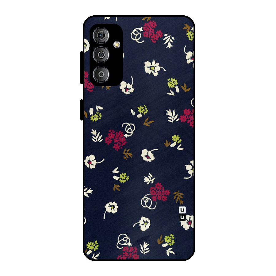 Tiny Flowers Metal Back Case for Galaxy F23