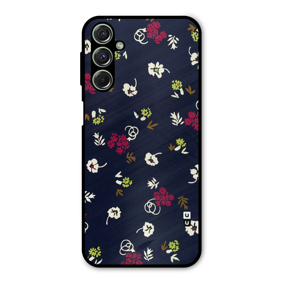 Tiny Flowers Metal Back Case for Galaxy F34