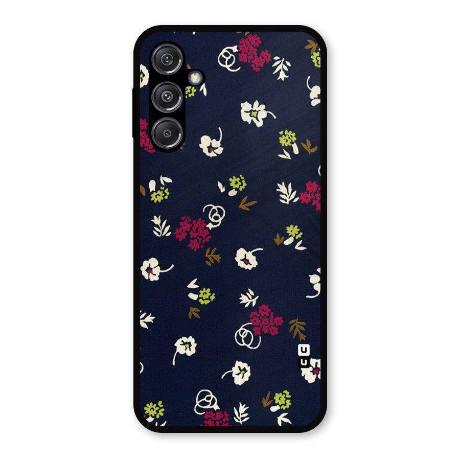 Tiny Flowers Metal Back Case for Galaxy M34 5G
