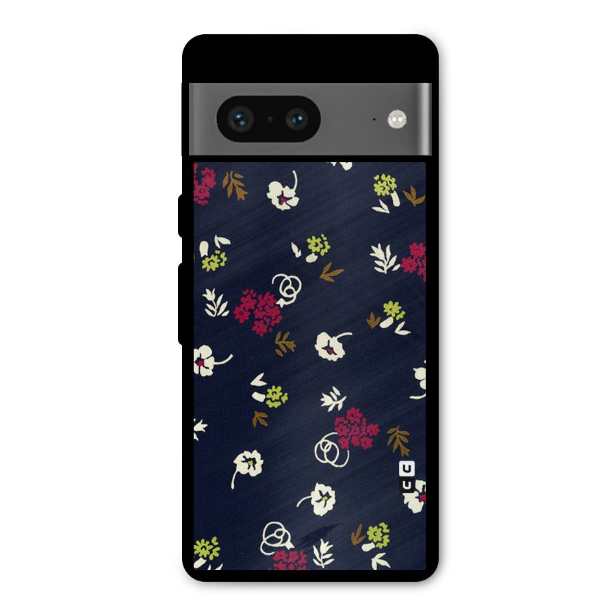 Tiny Flowers Metal Back Case for Google Pixel 7