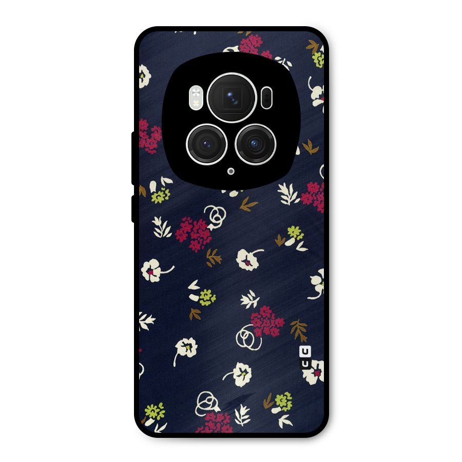 Tiny Flowers Metal Back Case for Honor Magic6 Pro