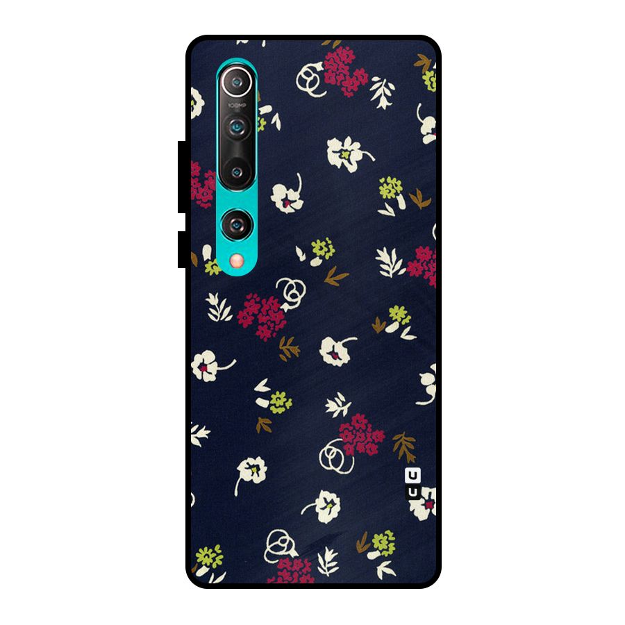Tiny Flowers Metal Back Case for Mi 10