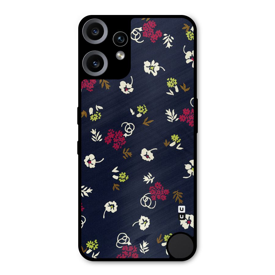 Tiny Flowers Metal Back Case for Nothing CMF Phone 2 Pro