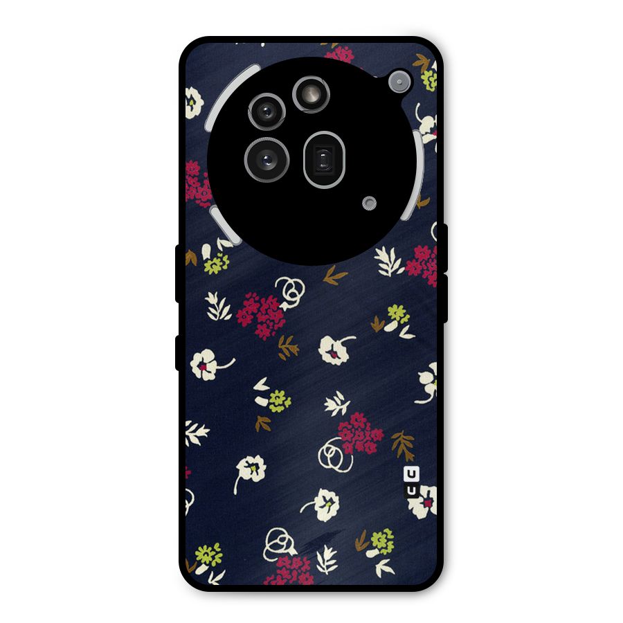 Tiny Flowers Metal Back Case for Nothing Phone 3a Pro