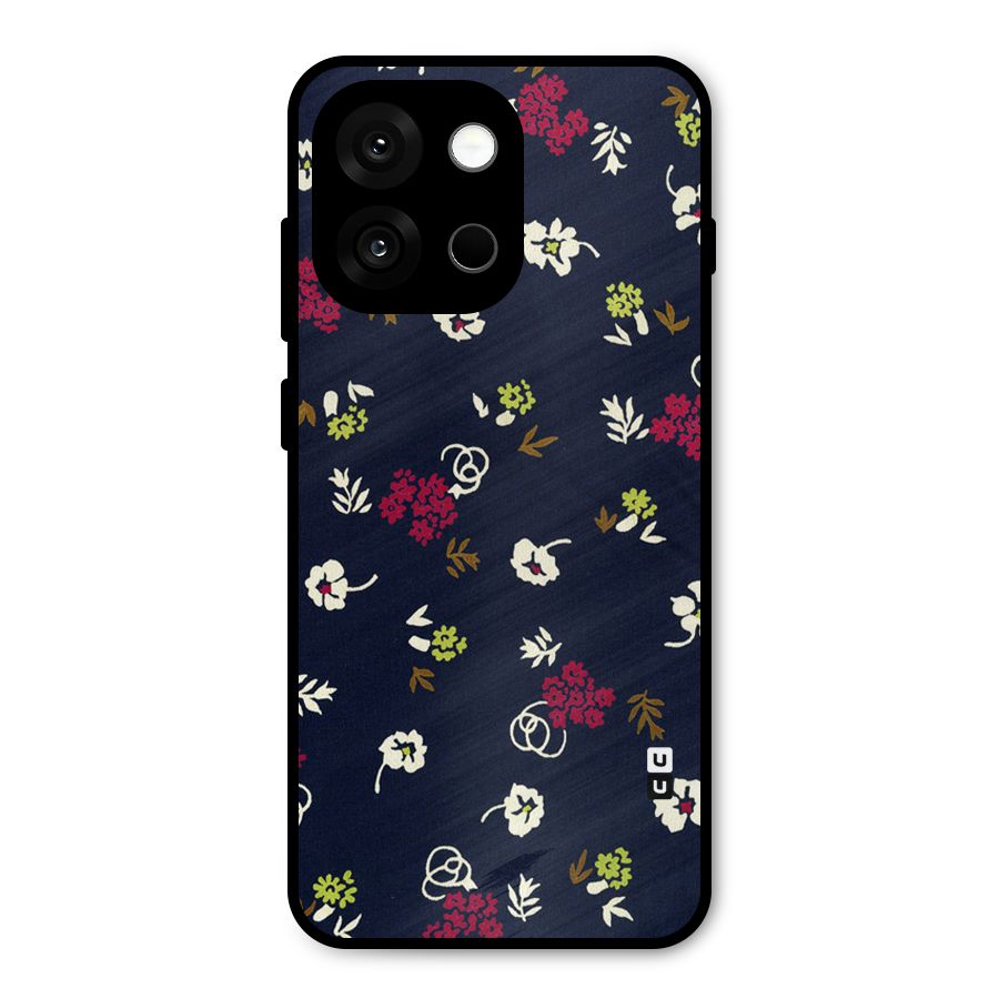 Tiny Flowers Metal Back Case for OnePlus 13s