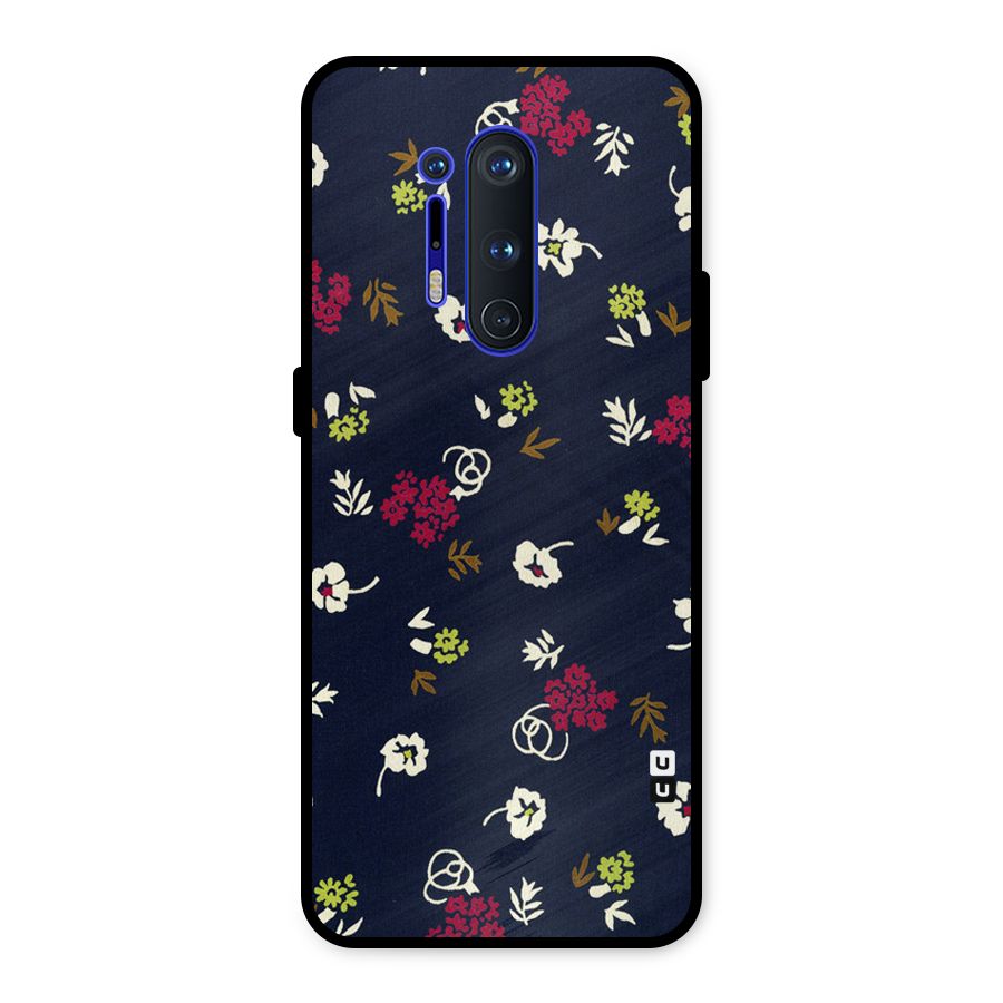 Tiny Flowers Metal Back Case for OnePlus 8 Pro