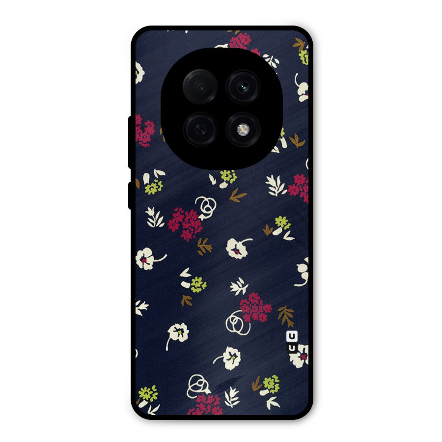 Tiny Flowers Metal Back Case for Oppo F29 Pro