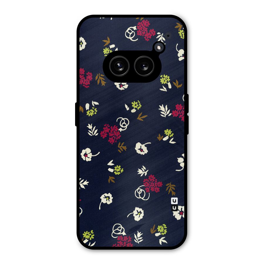 Tiny Flowers Metal Back Case for Nothing Phone 2a