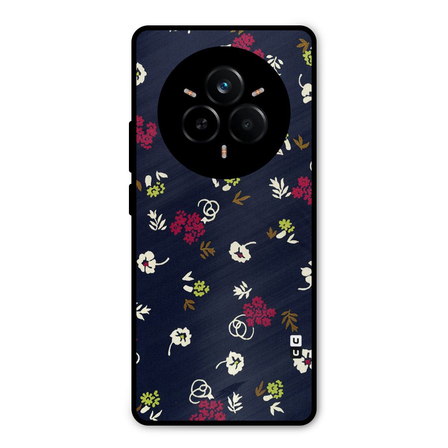 Tiny Flowers Metal Back Case for Realme 14 Pro