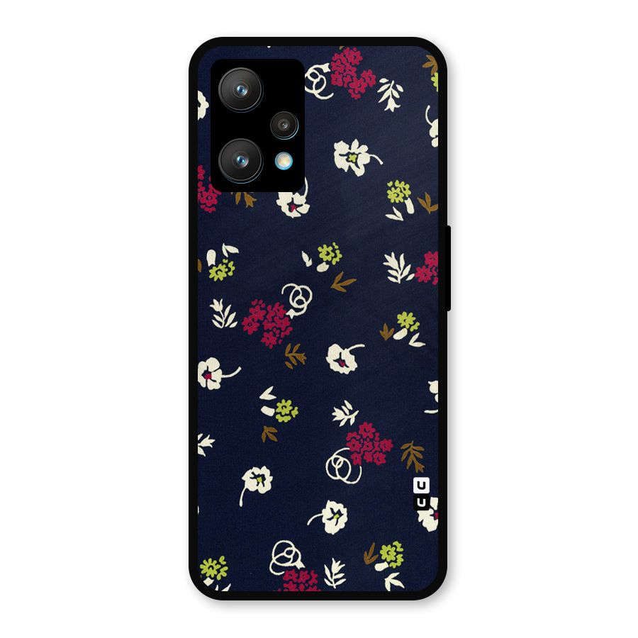Tiny Flowers Metal Back Case for Realme 9 Pro Plus 5G