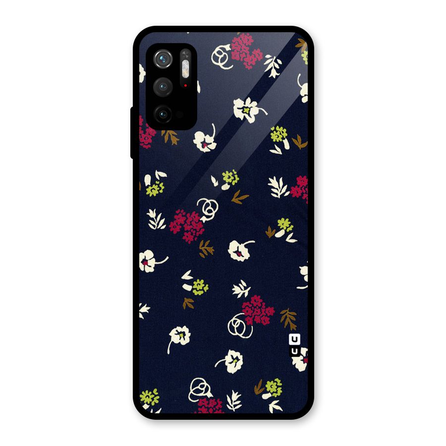 Tiny Flowers Metal Back Case for Redmi Note 10T 5G
