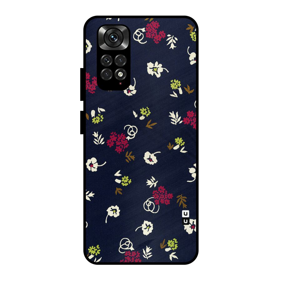Tiny Flowers Metal Back Case for Redmi Note 11 Pro Plus 5G