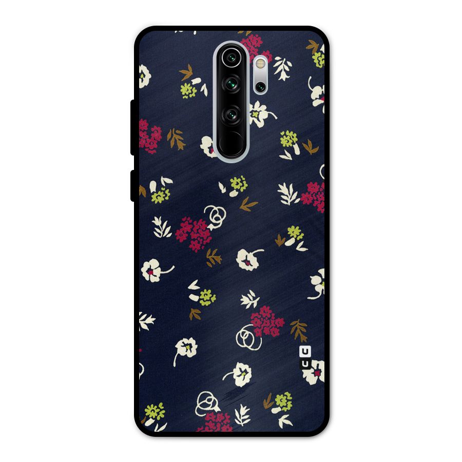 Tiny Flowers Metal Back Case for Redmi Note 8 Pro