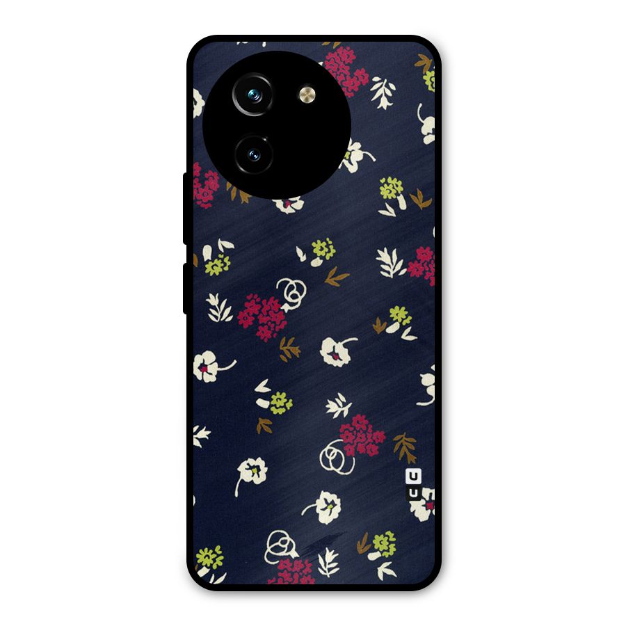Tiny Flowers Metal Back Case for Vivo T3x